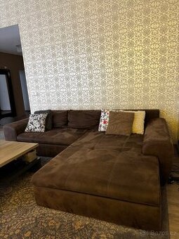 Rohová sedací souprava (rozkládací)