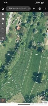 Pozemek v Hořicích na Šumavě