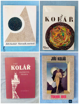 4 x Jiří Kolář Slovník metod, Týdeník 1968, + 2 ks - 733 str