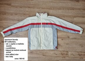 Dámské bundy a kabáty vel. cca s/M