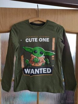 BAVLNĚNÉ TRIČKO S DL. RUKÁVEM C&A VEL.140