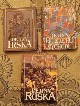 Tři knihy z edice Dejiny států