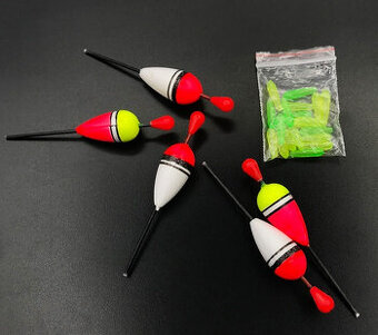 Rybolov - sada 15ks plavákov