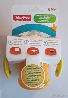 Fisher Price hrníček se 3 pítky nepoužitý zabalený