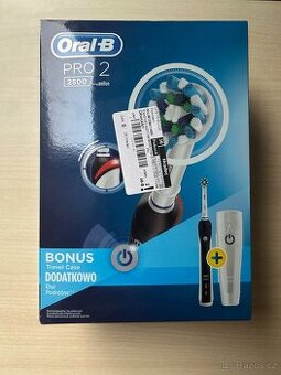 Elektrický kartáček na zuby Oral B Pro 2 2500 (NOVÝ)
