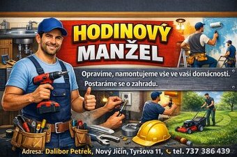 Hodinový manžel – údržba domu, bytu i zahrady