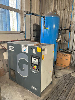 Kompresor Atlas Copco se vzdušníkem