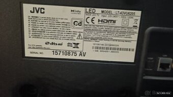 Prodej Televize JVC +2-ovladace