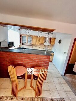 Byt se zahradou, garáží a velkým sklepem, centrum Sezimova Ú