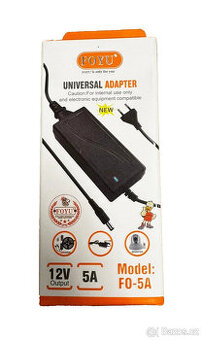 Napájecí zásuvkový zdroj 60W 12V 5A DC