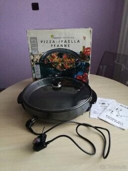 Pizza/paella elektrická pánev