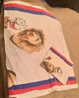 Povlečení fotbal pro kluka jednolůžko 1x 140/200, 1x 70/90