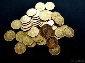 Za cenu zlata+ 1% prodám historické mince Františka Josefa I