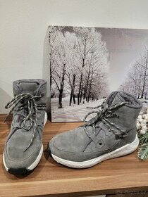 Krásné zimní boty s kožíškem vel.36 - 1