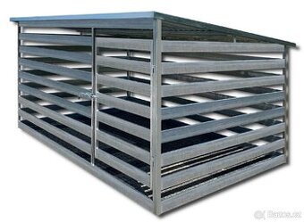 Kotec Superstal 3X2 s vodorovnými panely a kováním