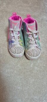 Svítící kotníkové boty Skechers