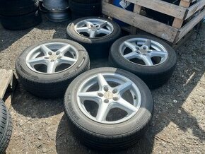 16" ALU kola ENZO 5x110 obuté na 205/55 R16 letní