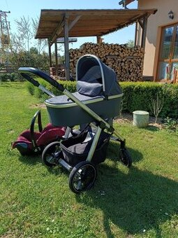Kombinovaný kočárek Baby design Bueno