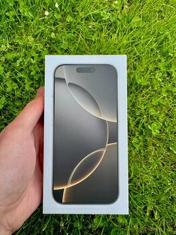 Apple iPhone 16 Pro 256GB - přírodně titanový