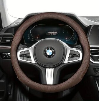 Tenký Kryt Volantu z PU Kůže pro BMW
