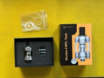 Vapefly Nicolas 2 MTL stříbrný