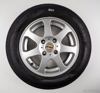 Nissan Tiida - 15" alu kola - Letní pneu