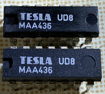 Integrovaný obvody TESLA MAA436 nový nepoužitý