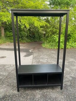 Otevřená šatní skříň IKEA Hemnes - černohnědá