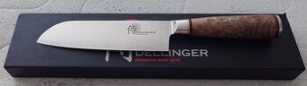 Dellinger Ladder Sapele Santoku nůž 18 cm