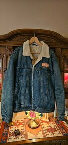 RALPH LAUREN RIFLOVÁ BUNDA S KOŽÍŠKEM