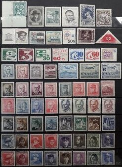 Známky ČESKOSLOVENSKO - katalóg +- 95 eur