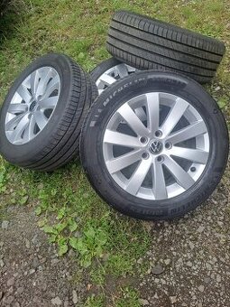 Alu kola 5x112 originál VW 205/55 R16