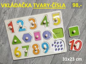 VKLÁDAČKY - nové  4+1 ZDARMA