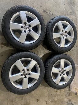 Kola WV 5x112, nove zimní pneumatiky 205/55/16