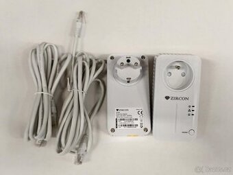 Zircon Powerline adaptér PL500, přenos internetu zásuvkou