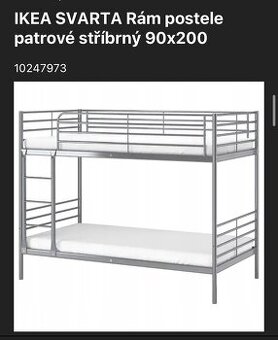 Kovové postele IKEA