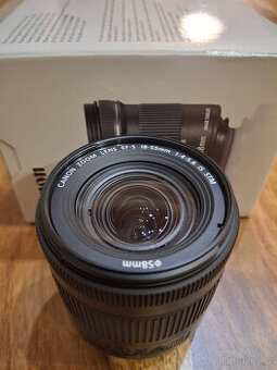 Canon EF-S 18-55 mm f/4-5.6 IS STM - JAKO NOVÝ