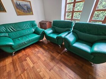 Kožená sedací souprava