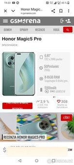 Mám záujem o Honor Magic 5 Pro.