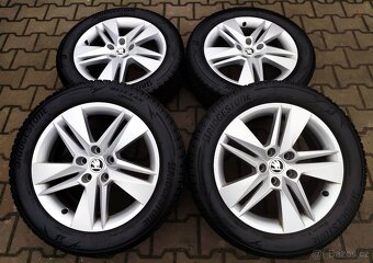 Alu kola originál Škoda Superb III 5x112 R17 Markab
