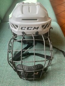 Hokejová helma s mřížkou-CCM Fitlite 90,vel. S.