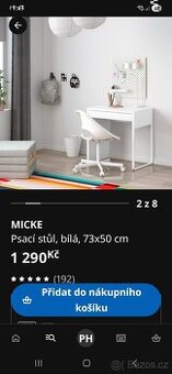Psací stůl ikea