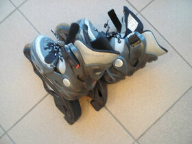 Dětské kolečkové brusle Fila, vel. 29-32, ulomená přezka