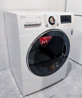 Pračka 8 kg se sušičkou 5 kg LG Direct Drive, 1400 ot., A+++