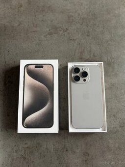 Apple iPhone 15 Pro 128GB / Krásný stav / Kompletní balení