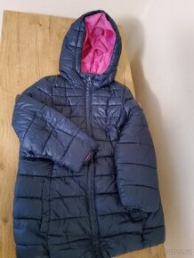 Prošívaná lehčí zimní bunda vel. 104