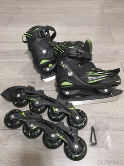 Dětské brusle kolečkové a led