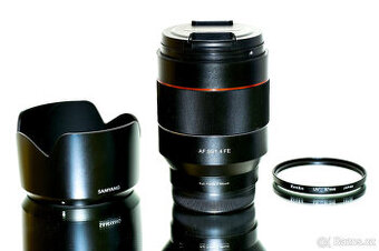 Samyang AF 50mm F/1.4 FE Sony E + UV Kenko TOP STAV
