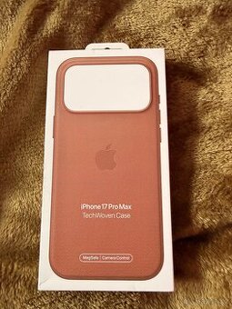 Kryt Apple iPhone 17 Pro Max TechWoven MagSafe hnědý