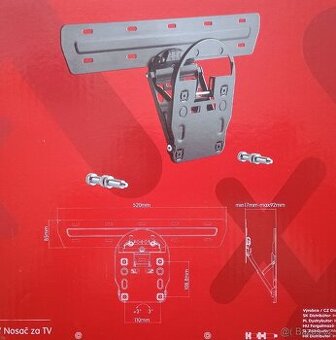 TV držák na zeď - kvalitní TV Mount